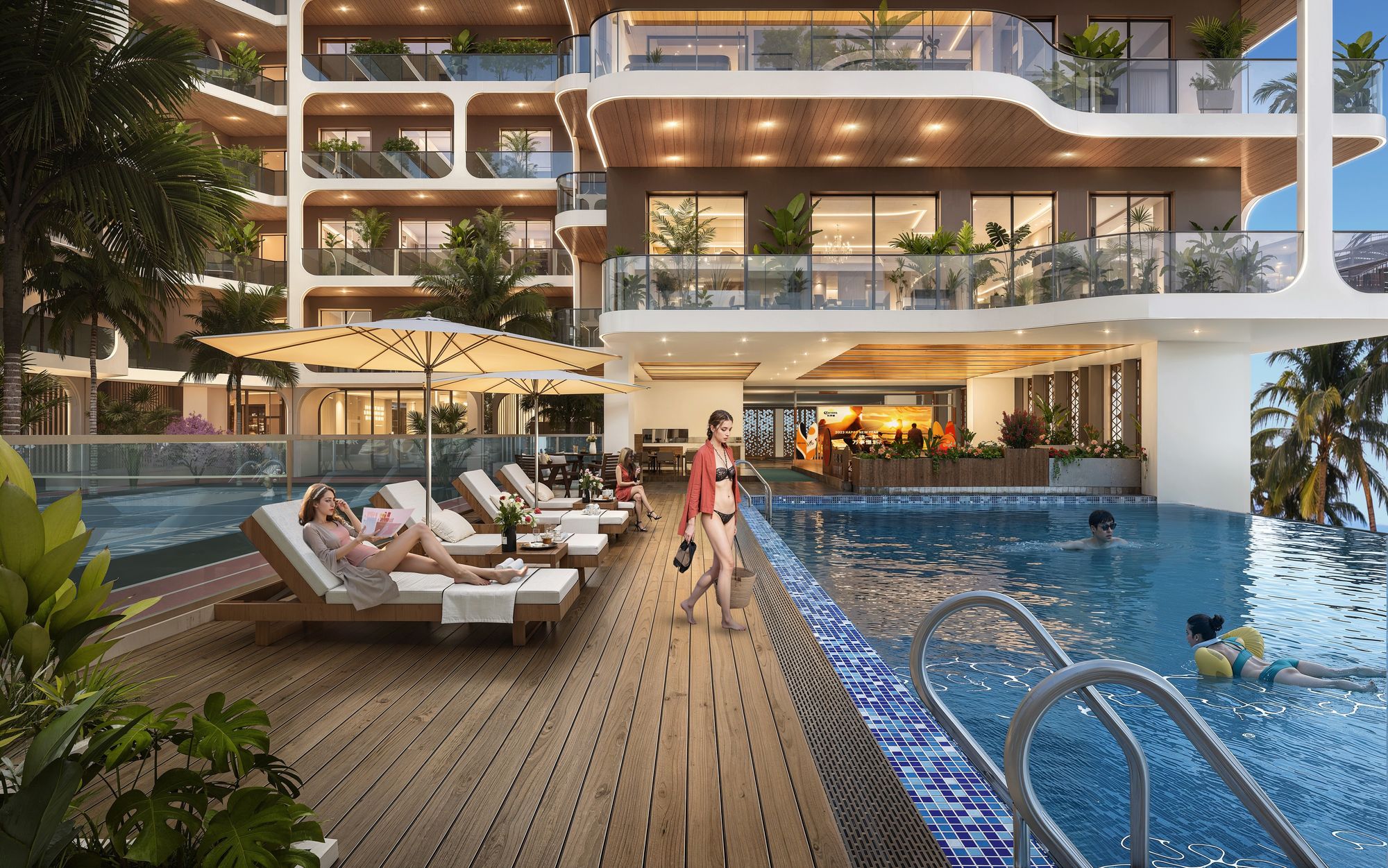 Infinity Pool & Pool Deck